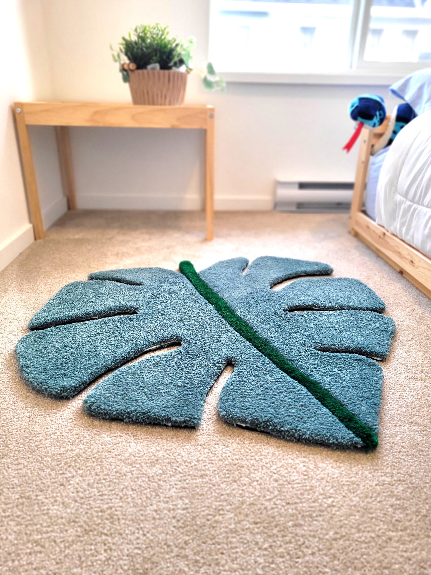 Monstera Plant Rug