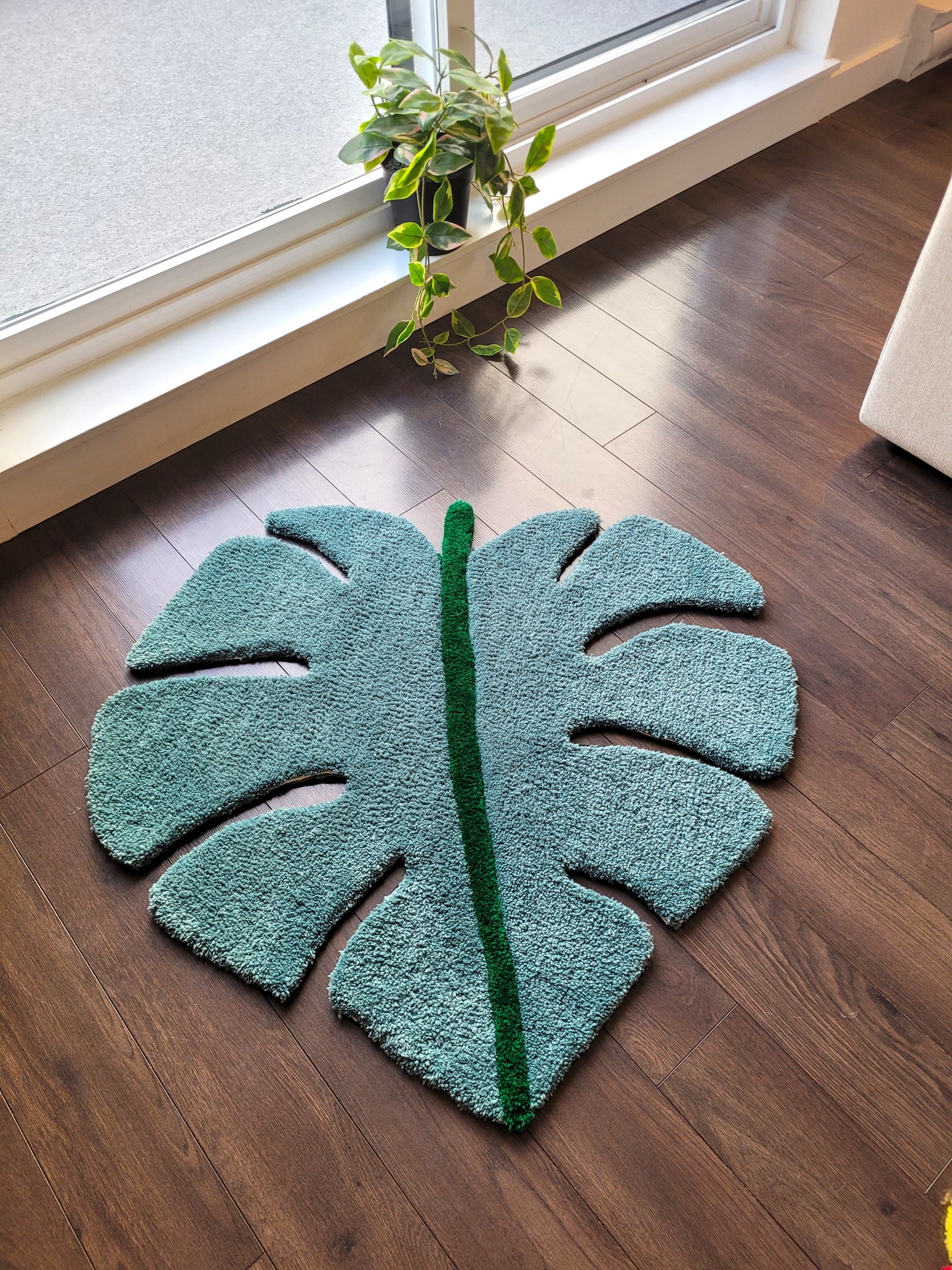 Monstera Plant Rug