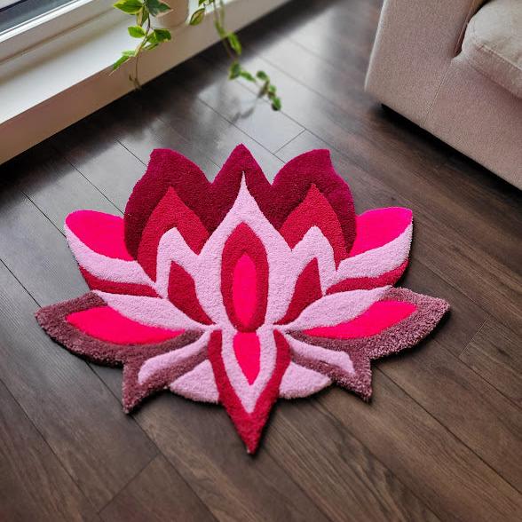 Pink Lotus Rug