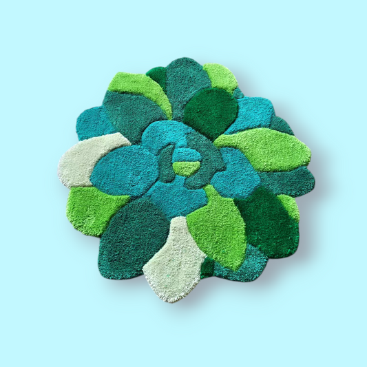 Succulent Plant Rug